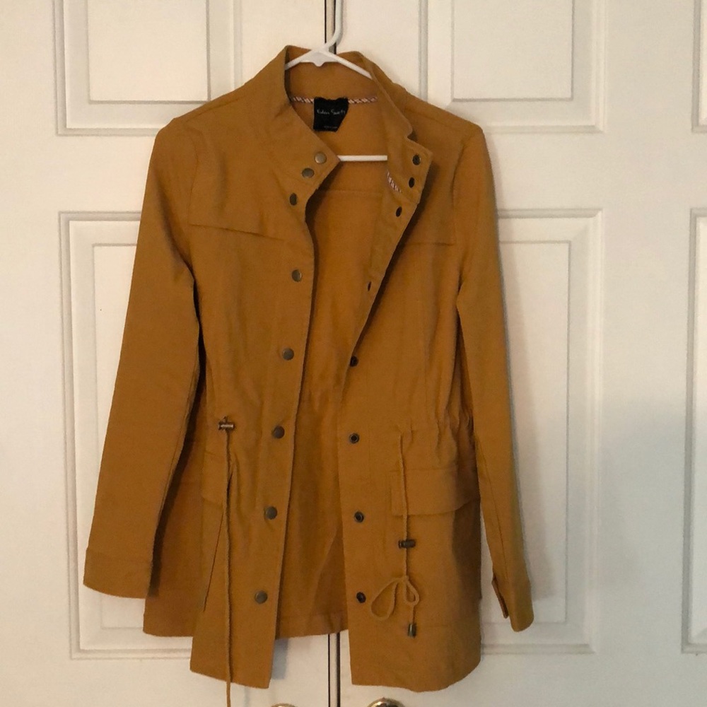 Mustard yellow jacket